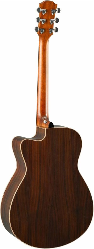 Yamaha 6 String Series AC1R Small Body Acoustic-Electric Guitar-Rosewood, Vintage Natural, Concert Cutaway VN