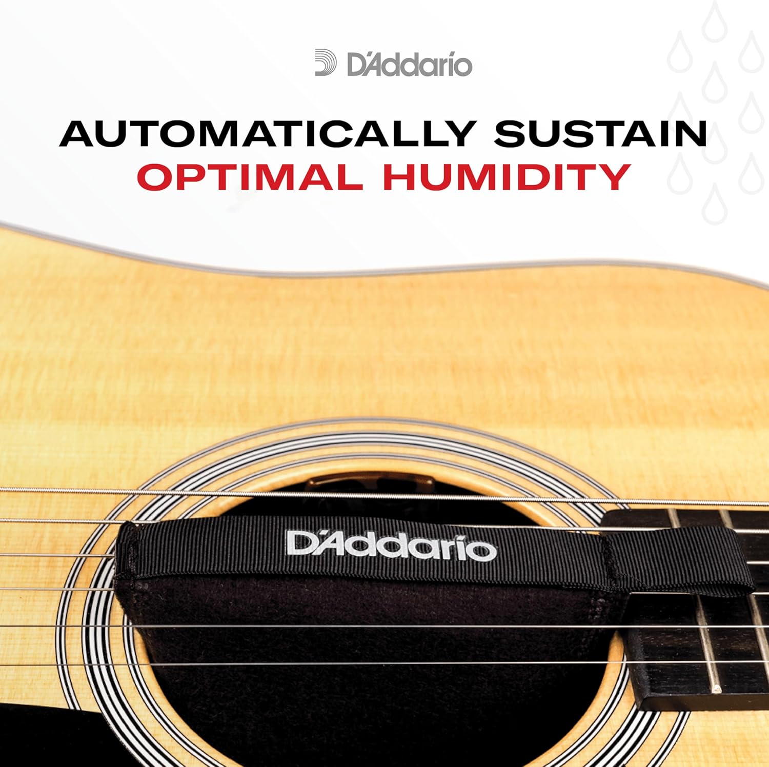 DAddario Accessories Guitar Humidifier System - Humidipak Maintain Kit - Automatic Humidity Control System - Maintenance-Free, Two-Way Humidity Control System For Guitars