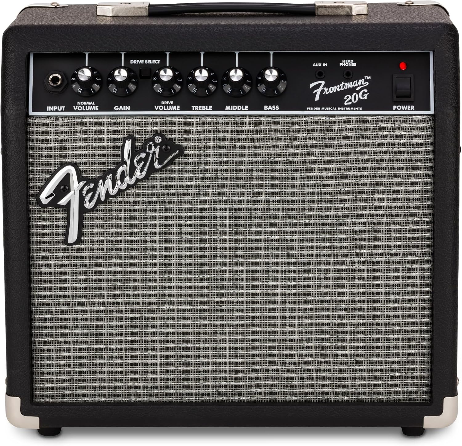 Fender Frontman 10G Guitar Amp, 10 Watts, with 2-Year Warranty, 6 Inch Fender Special Design Speaker, 5.75Dx10.25Wx11H Inches