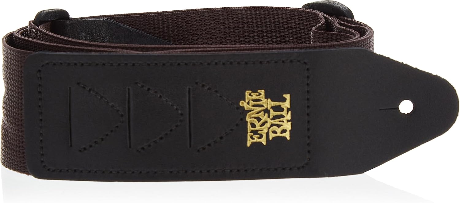 Ernie Ball Polypro Guitar Strap, Black (P04037)