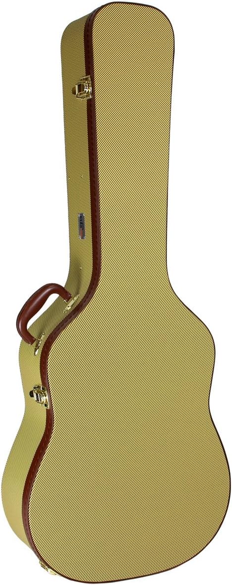 Gearlux Dreadnought Acoustic Guitar Hard Case - Tweed