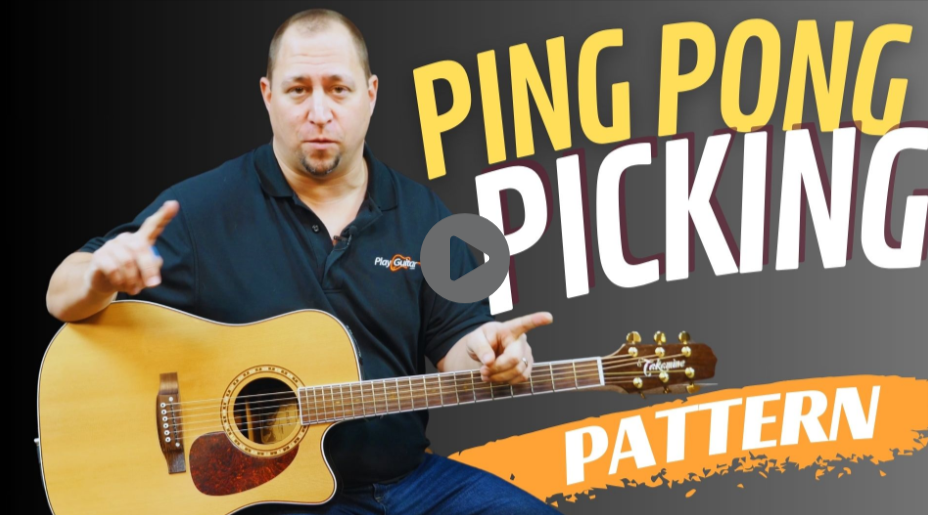 What is the Ping Pong Picking Pattern?