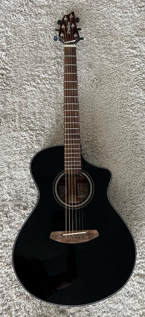 Breedlove Organic Signature Concert Cutaway CE Acoustic Electric Guitar, Obsidian