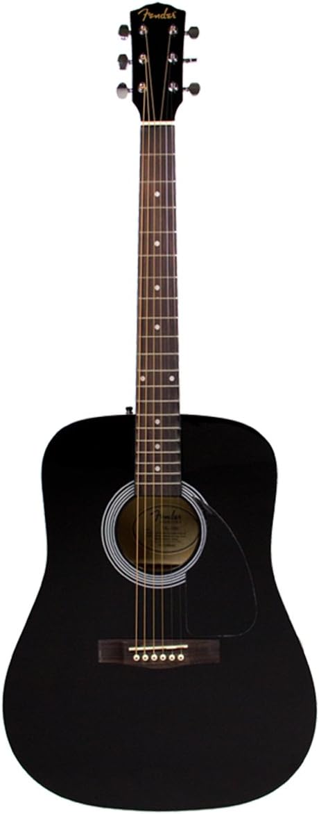 Fender FA-115 Dreadnought Acoustic Guitar - Black