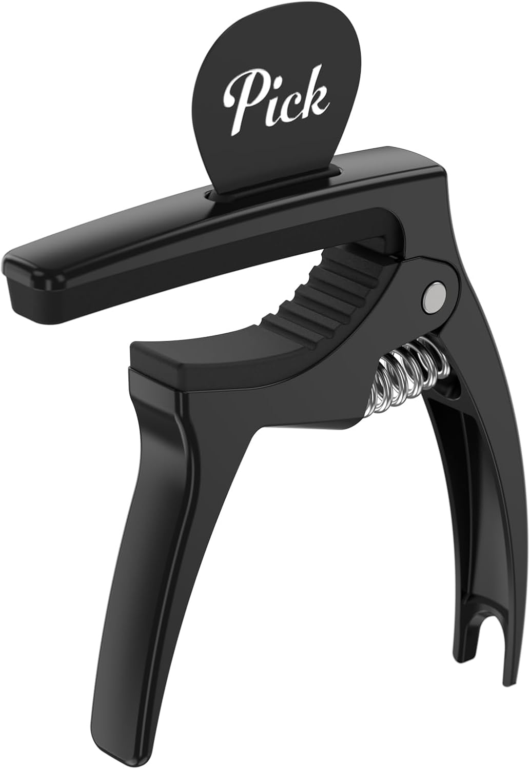 Guitar Capo,TANMUS 3in1 Zinc Metal Capo for Acoustic and Electric Guitars (with Pick Holder and 4Picks),Ukulele,Mandolin,Banjo,Guitar Accessories