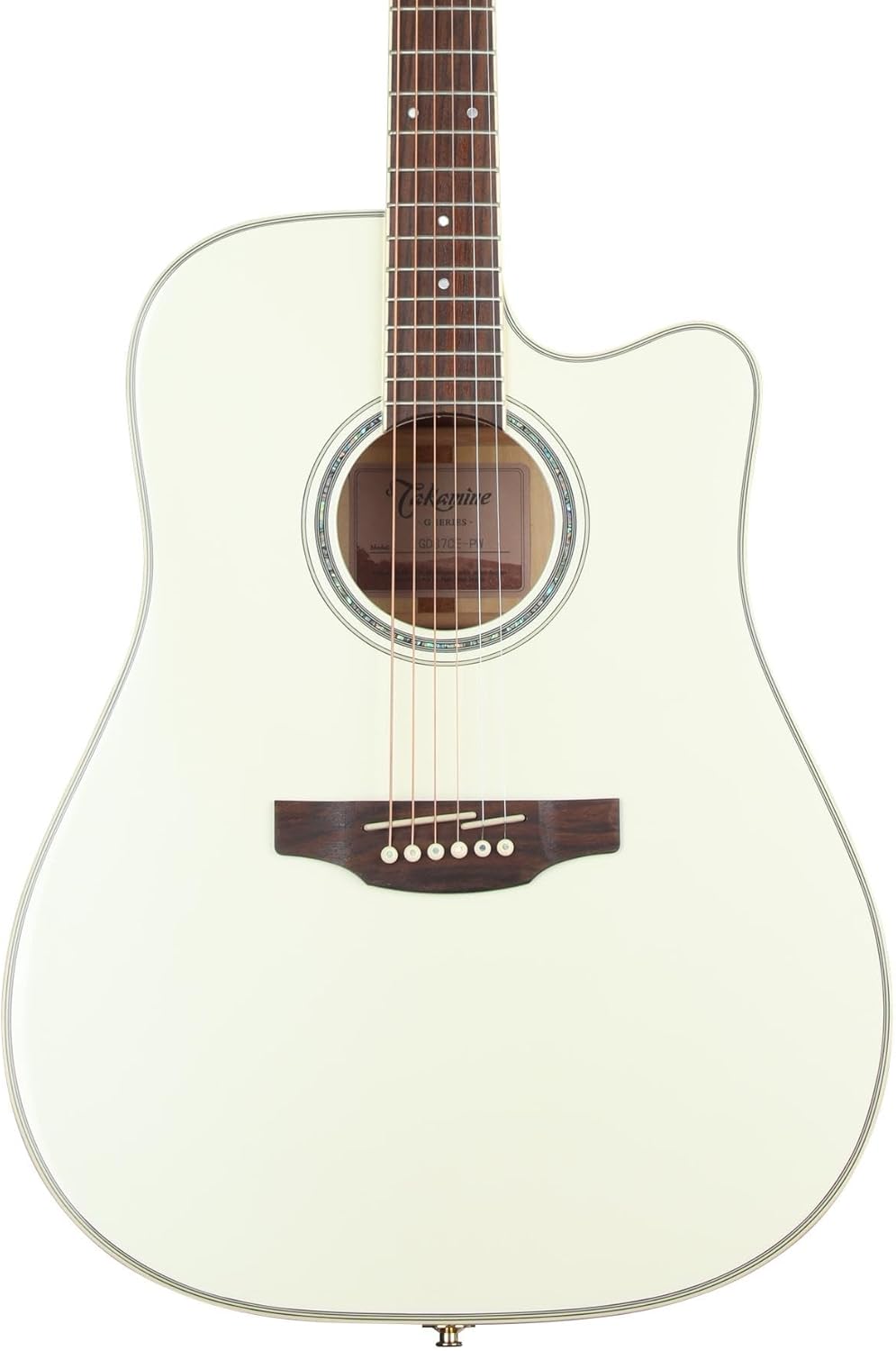 Takamine GD-37CE PW Acoustic-electric Guitar - Pearl White