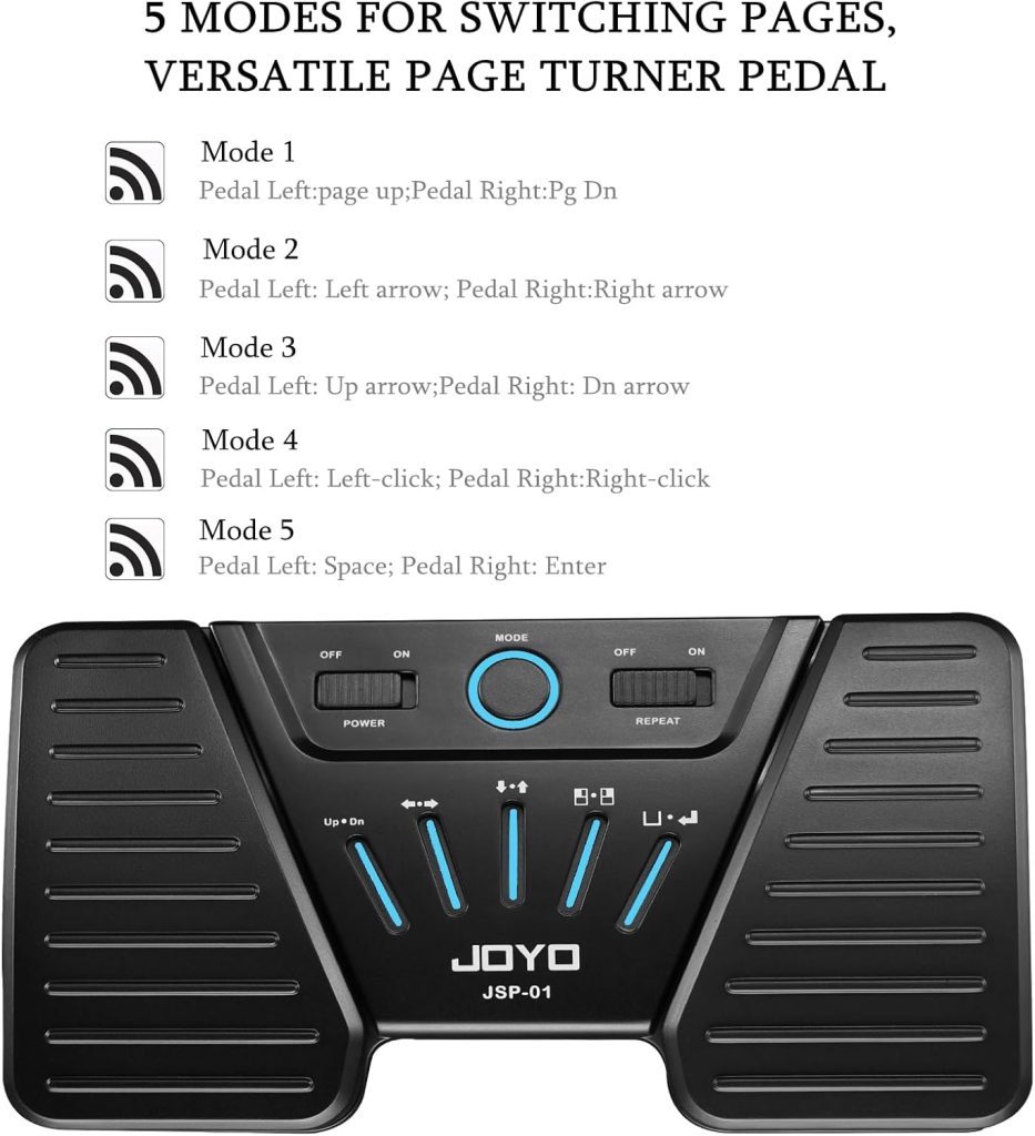 Bluetooth Foot Pedal Music Turner Review