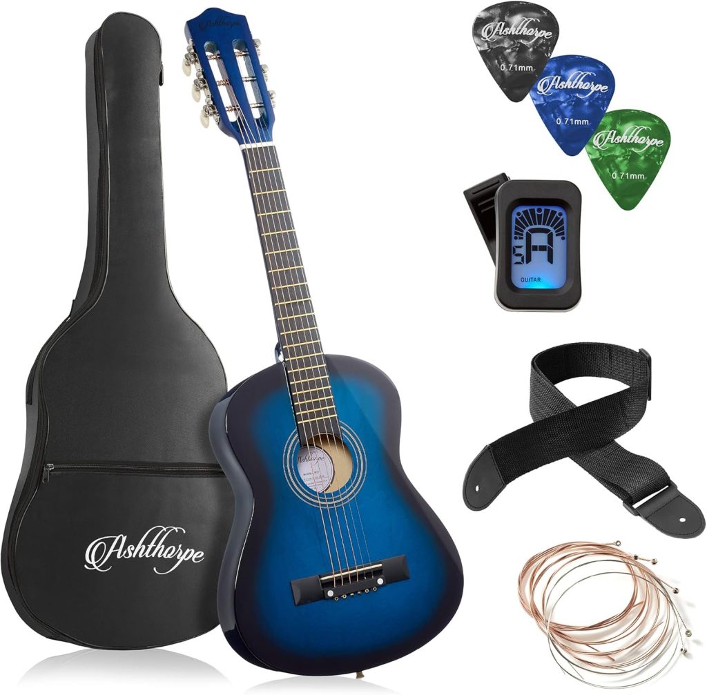 Ashthorpe 38-inch Beginner Acoustic Guitar Package Review