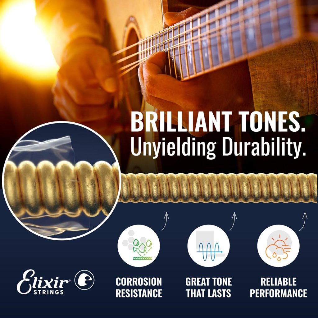 Elixir 80/20 Bronze with POLYWEB Coating Strings Review