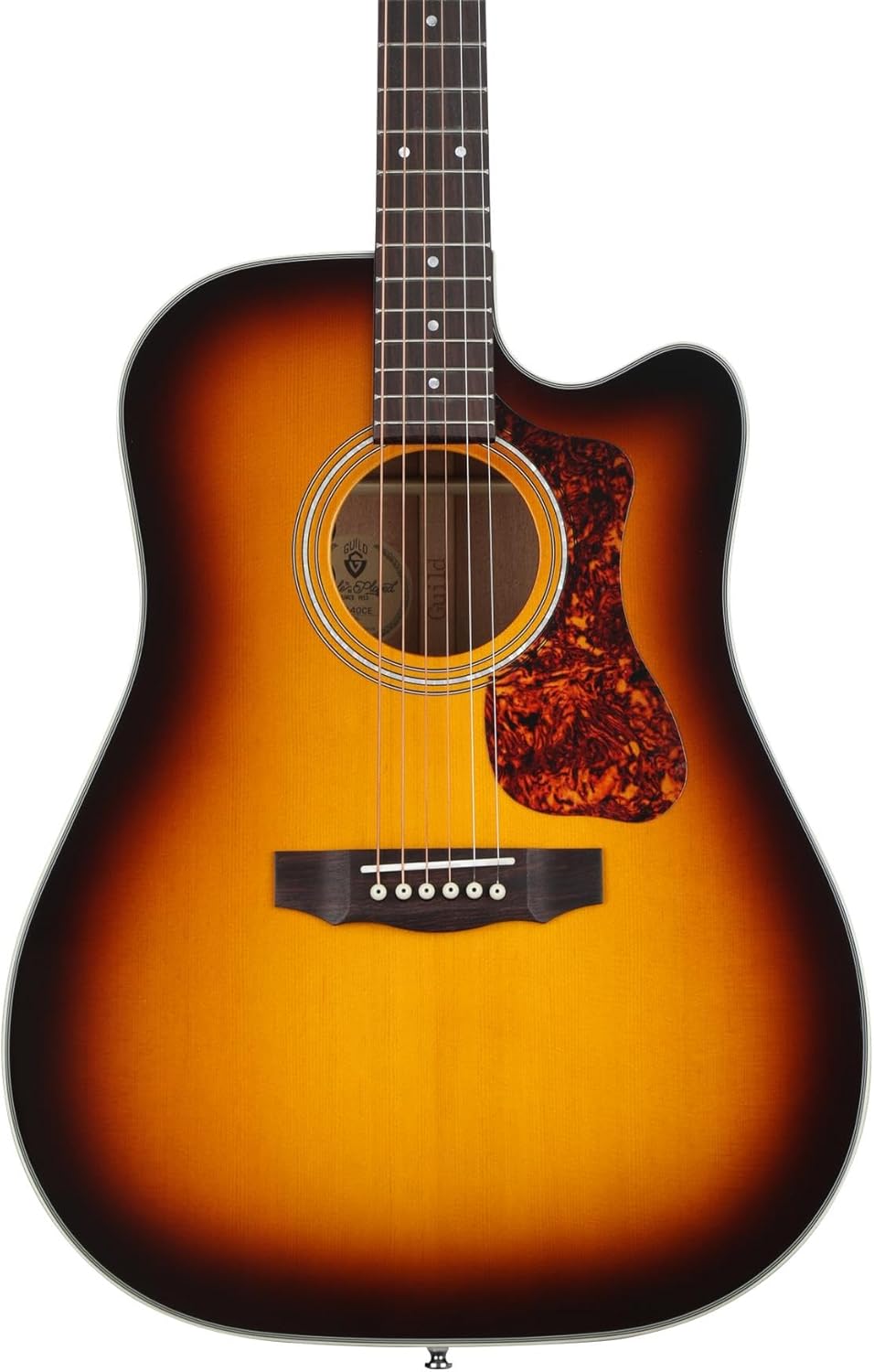 Guild D-140 Dreadnought Acoustic Guitar - Antique Burst