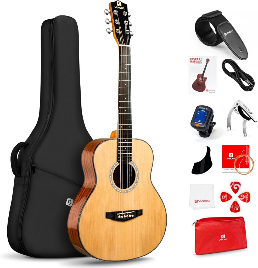 Vangoa 3/4 Steel-String Acoustic Guitar Review