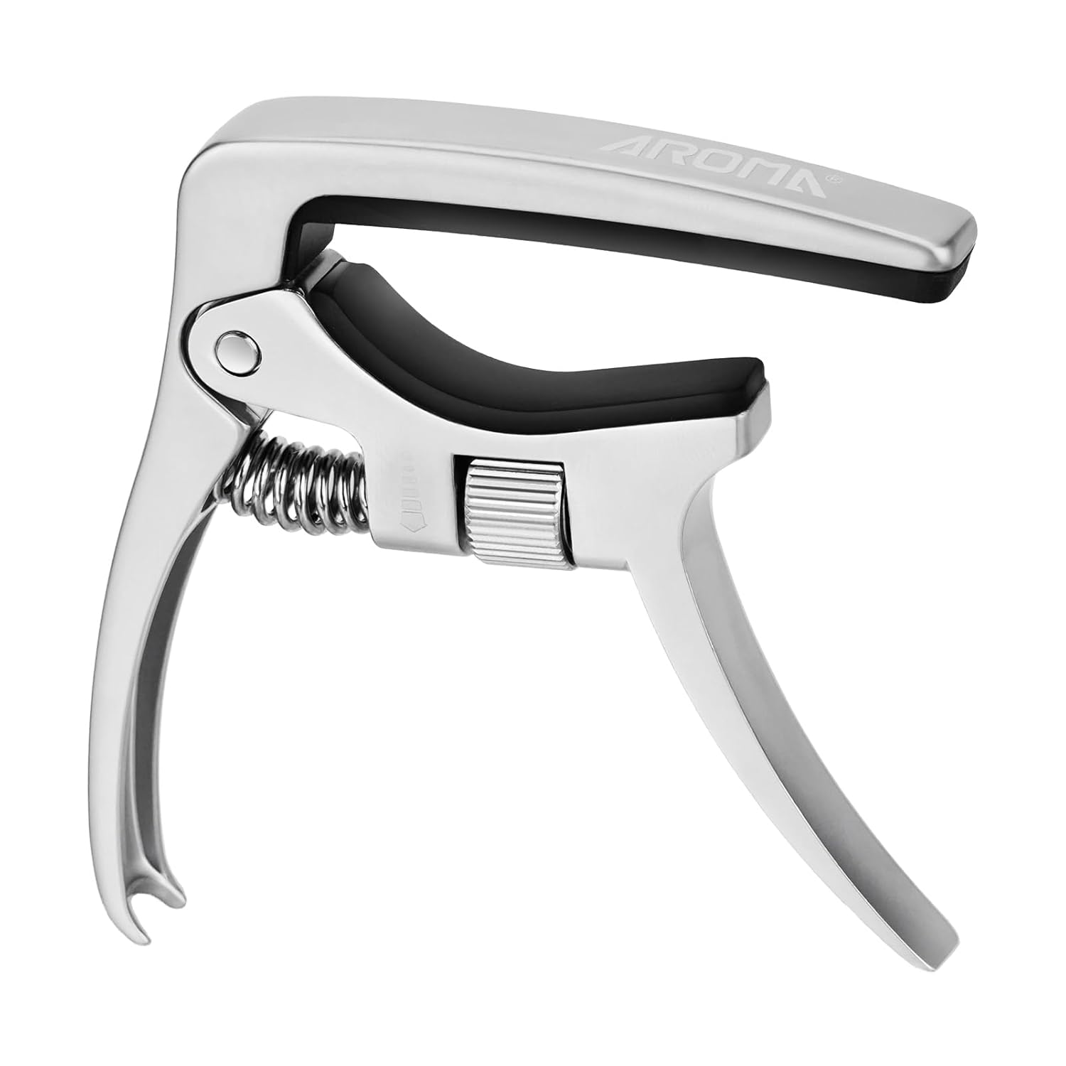 Aroma Professional Guitar Capo Trigger Tension Adjustable with Guitar Bridge Pin Puller for 6 Strings Acoustic and Electric Guitars