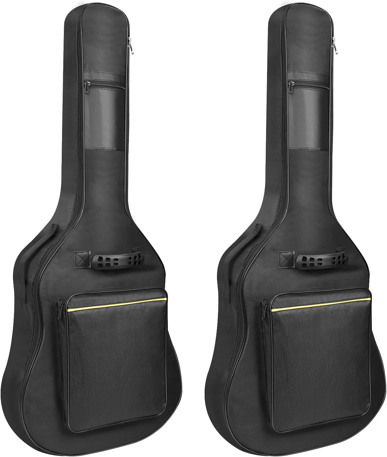 Guitar Bags - 1/2/3 Pack Gig Bags, 38-41 Inch Electric Acoustic Guitar Case, Waterproof Oxford, Two Pockets