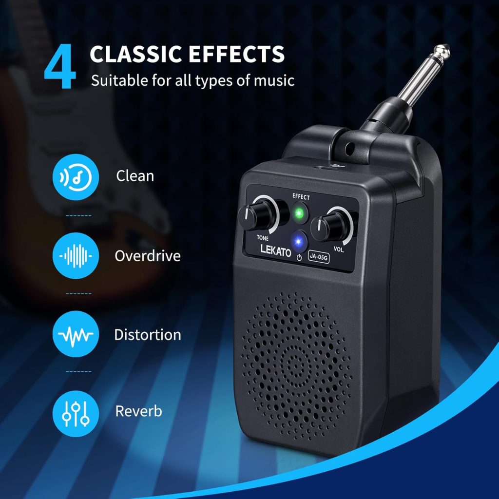LEKATO Mini Electric Guitar Amp Review