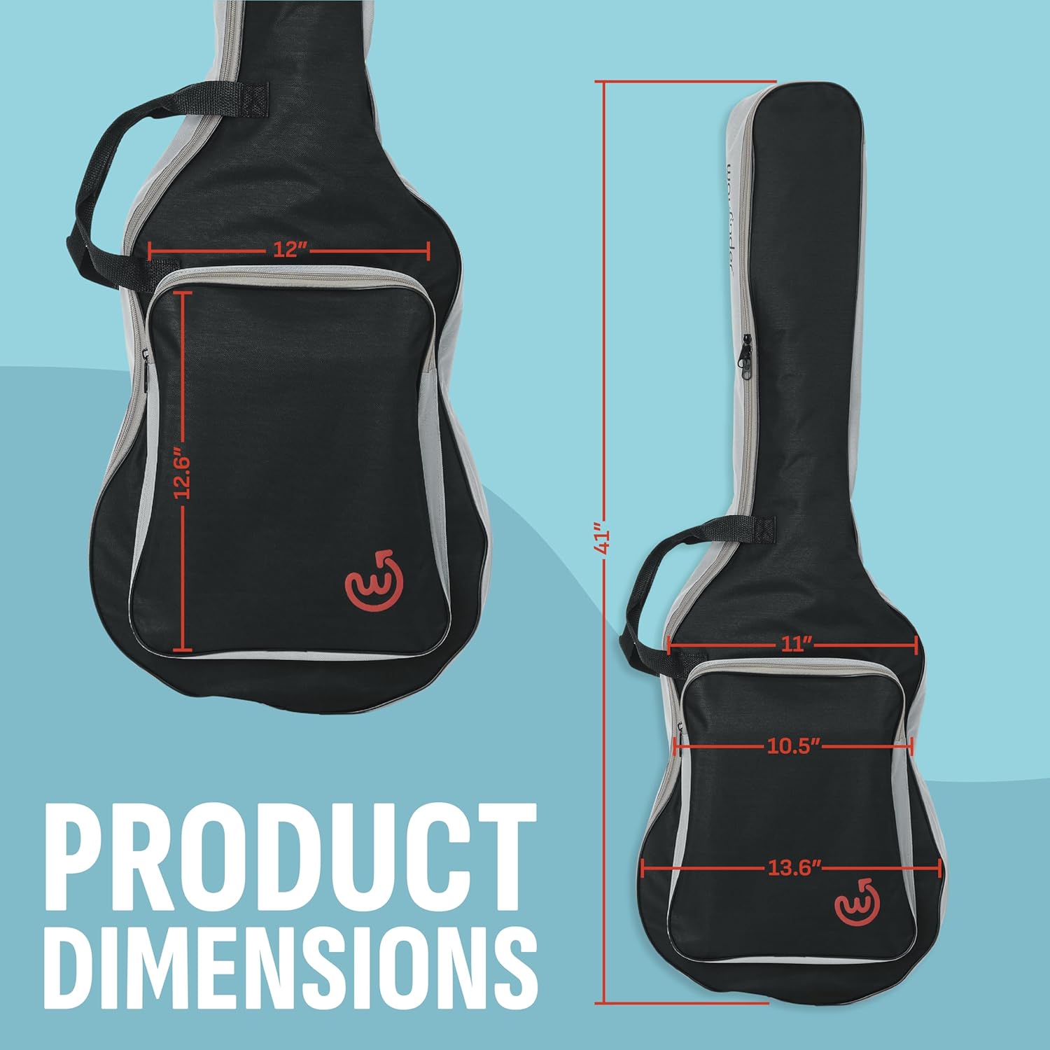Wayfinder by Gator Cases Lightweight Electric Guitar Gig Bag with Large Accessory Pocket and Adjustable Backpack Straps; (WF-GB-ELEC)