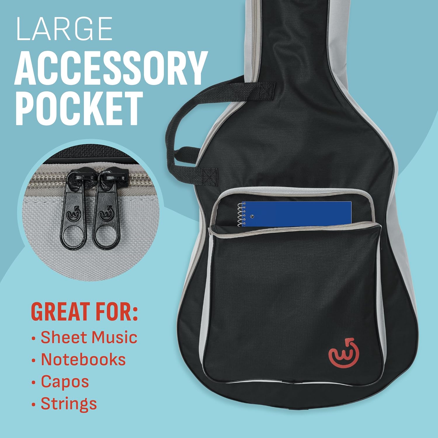 Wayfinder by Gator Cases Lightweight Electric Guitar Gig Bag with Large Accessory Pocket and Adjustable Backpack Straps; (WF-GB-ELEC)